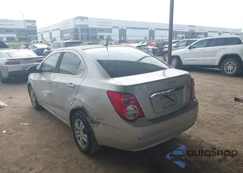 2012 Chevrolet Sonic 2Lt from USA, damaged, VIN 1G1JC5SH8C4100848